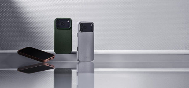 iphone 17 pro air leather cases woolnut